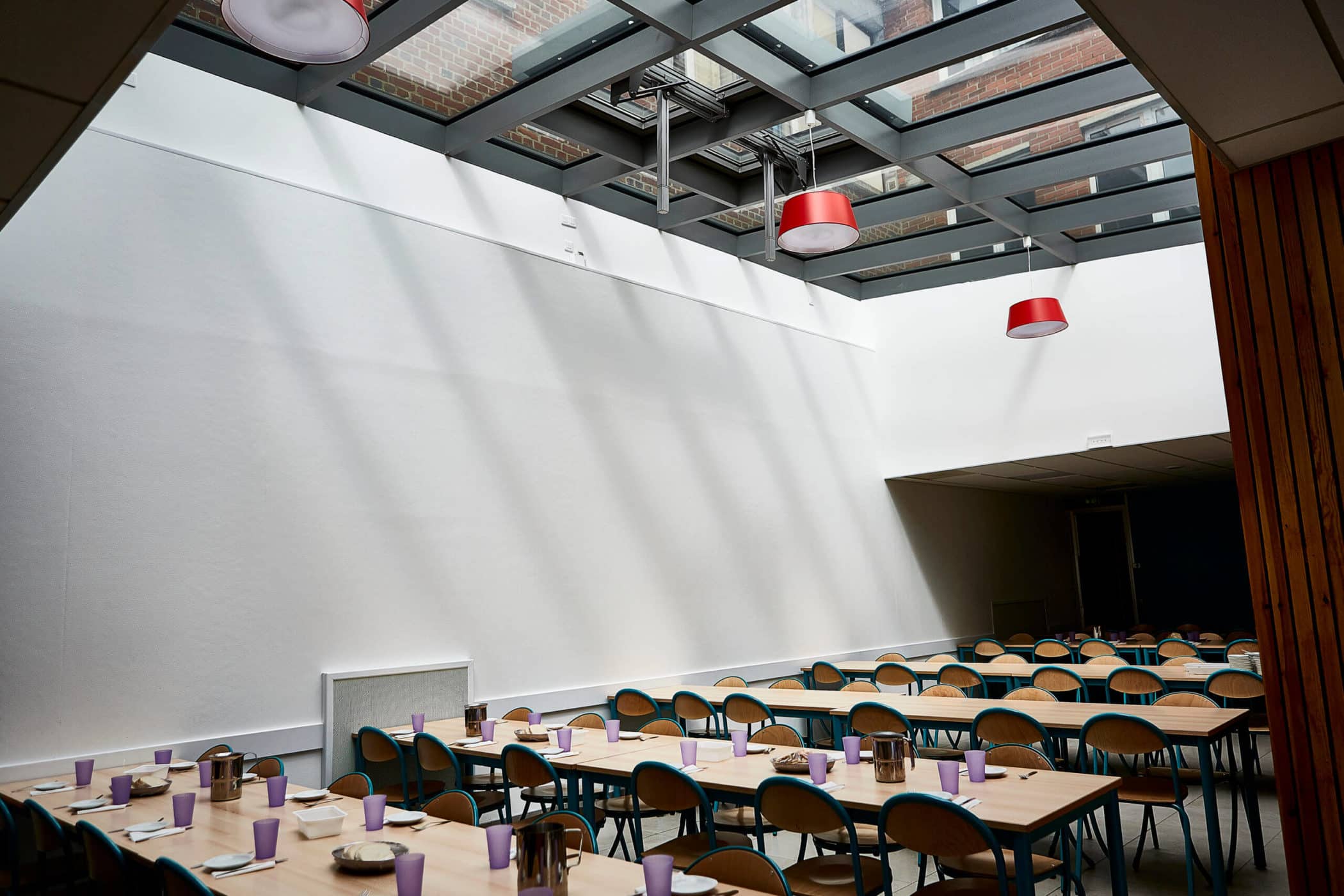 NICOLAS DELANNOY ARCHITECTE RESTAURANT SCOLAIRE ECOLE SAINT CHRISTOPHE - MARCQ EN BAROEUL PPALE