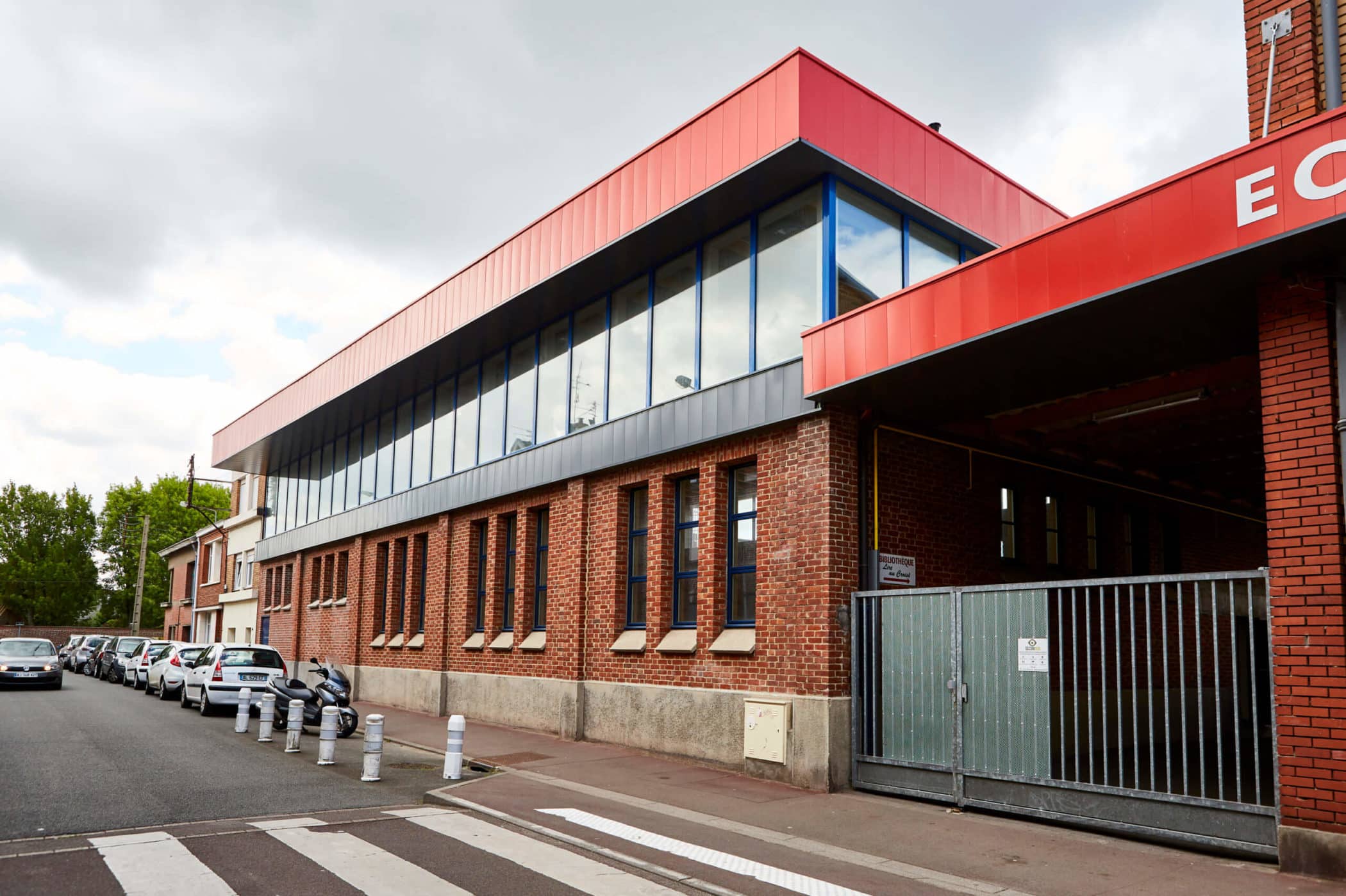 Nicolas Delannoy Architecte construction salle multisport Ecole saint Christophe Marcq-en-Baroeul 3