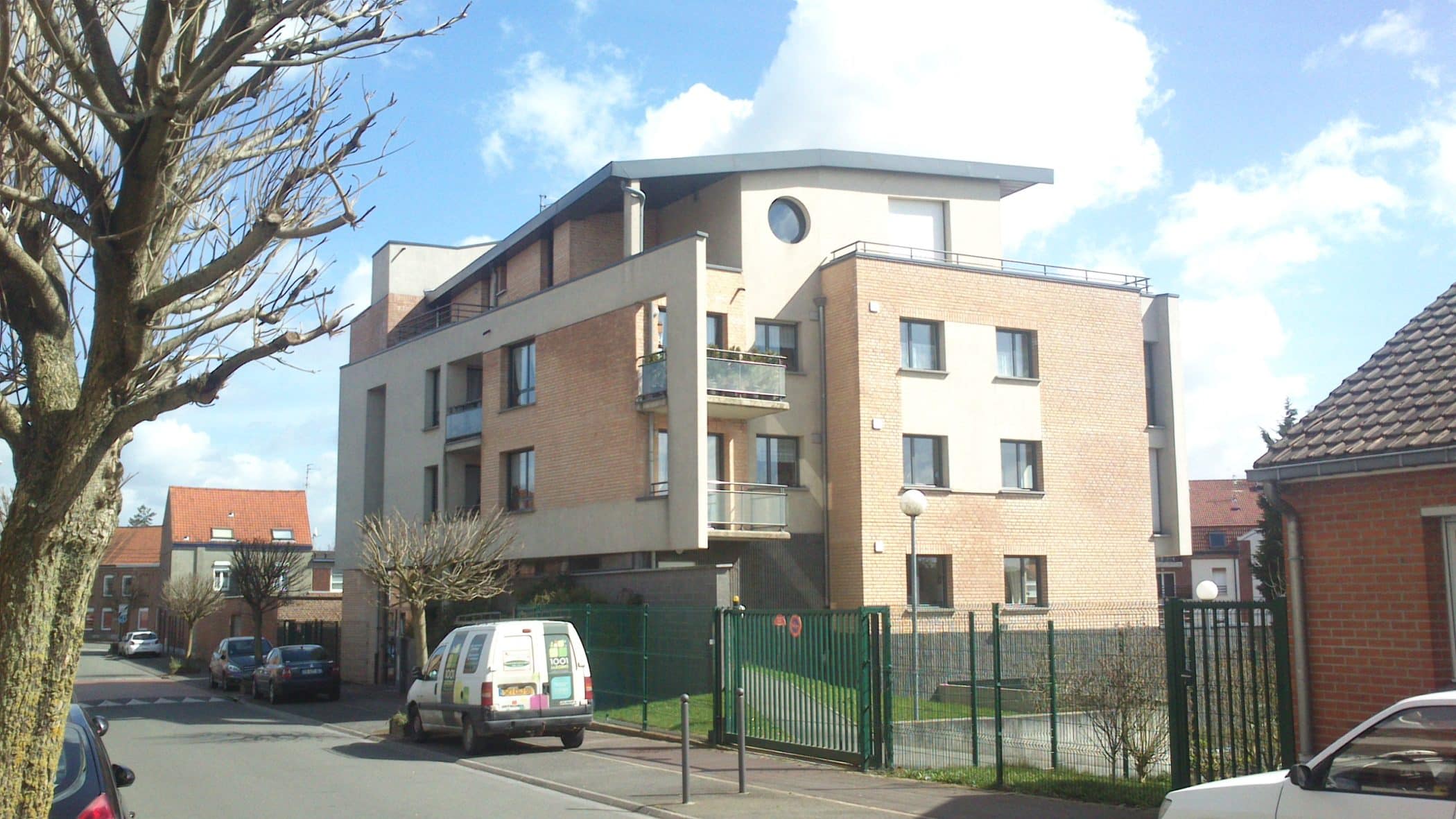 Nicolas Delannoy architecte - Collectif de 15 logements - Linselles ppale