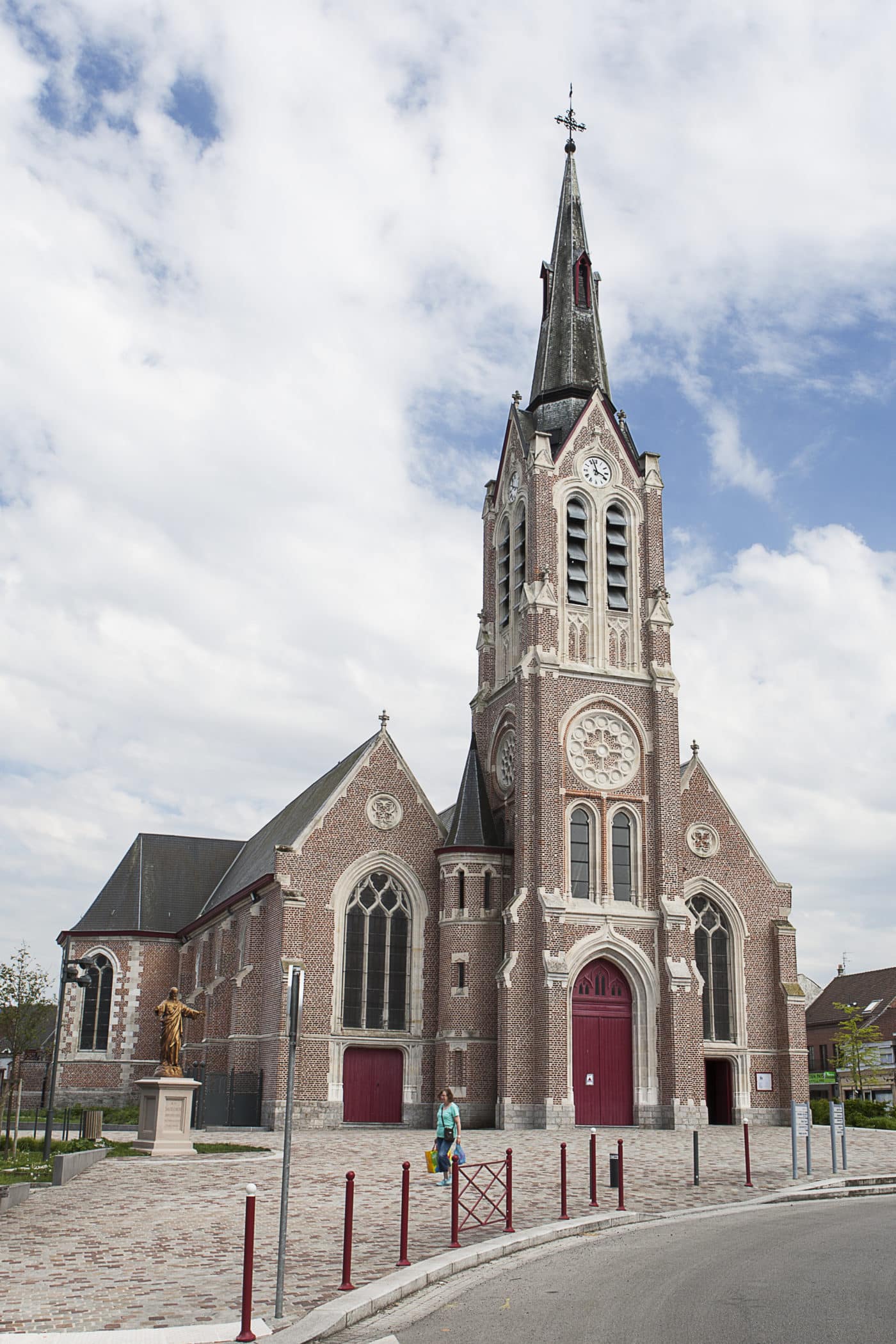 Nicolas Delannoy architecte sablage église Bousbecque