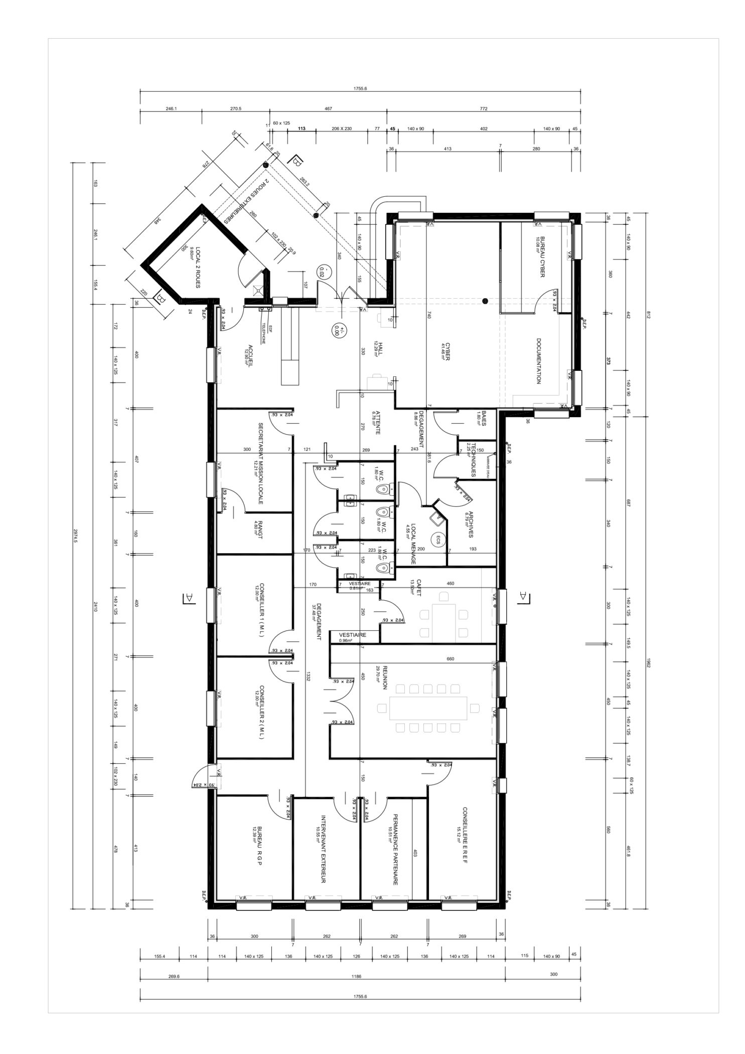 Nicolas-DELANNOY-ARCHITECTE---MAISON-DE-L'EMPLOI-plan-Ostricourt-PPALE