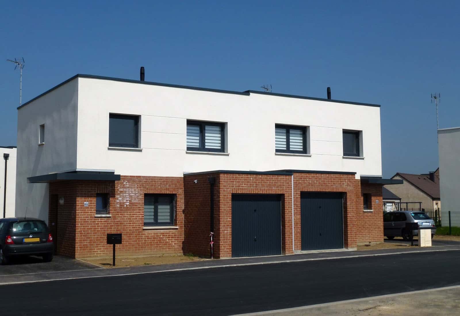 Nicolas Delannoy architecte -10 logements individuels - accession à la propriété pour SRCJ - Courcelles-les-Lens 3