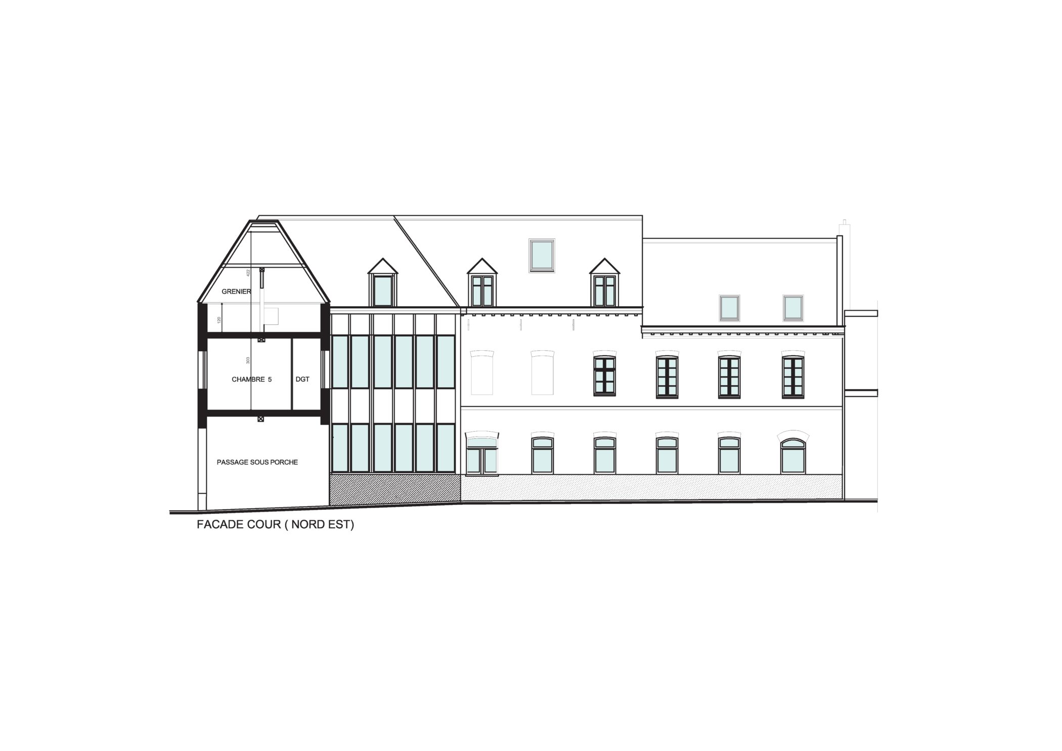 Nicolas Delannoy architecte -PROJET réhabilitation _ logement collectif - metropole lilloise ppale